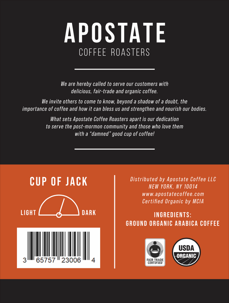 
                  
                    Cup of Jack (Decaf) - Gift 3 months
                  
                