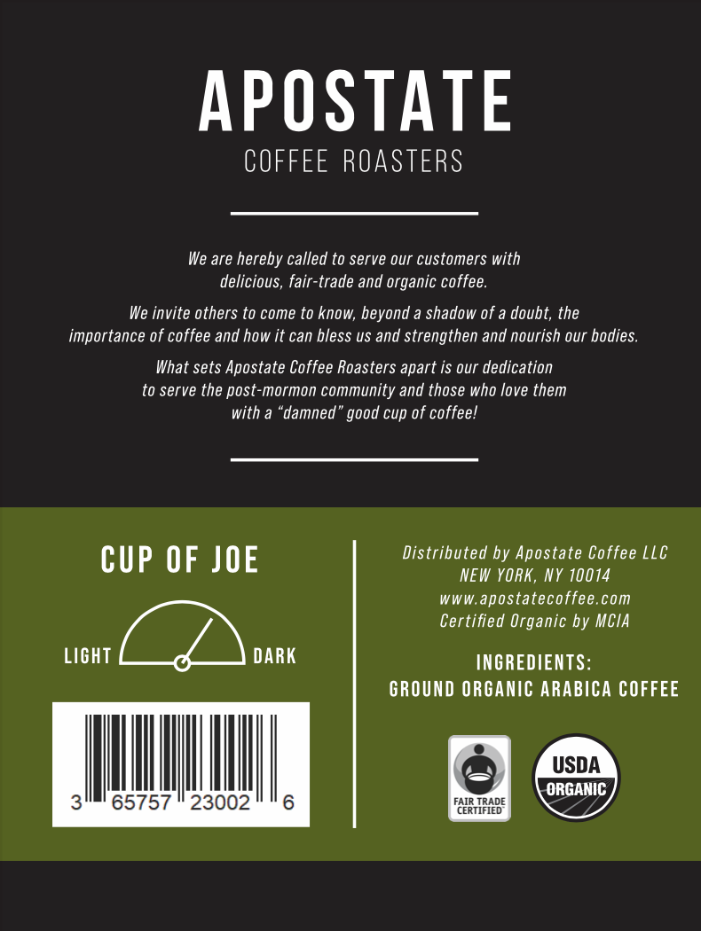 
                  
                    Cup of Joe // Medium Roast
                  
                